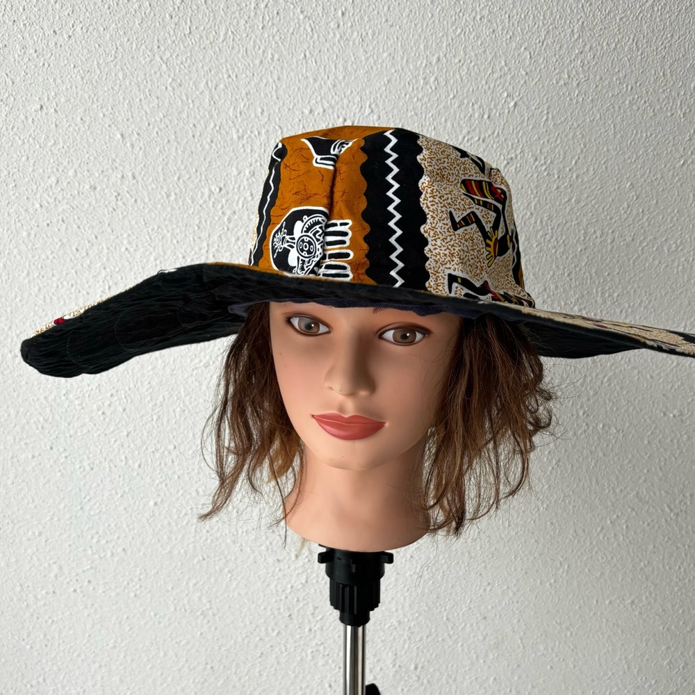 New African Ankara Sun Hat